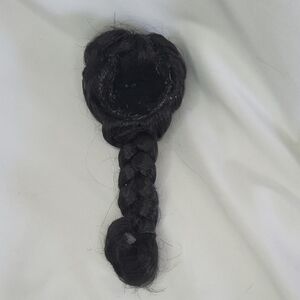 Effanbee Sammy Doll Wig Black Braided Hair For 8-9" Doll Like New Vtg